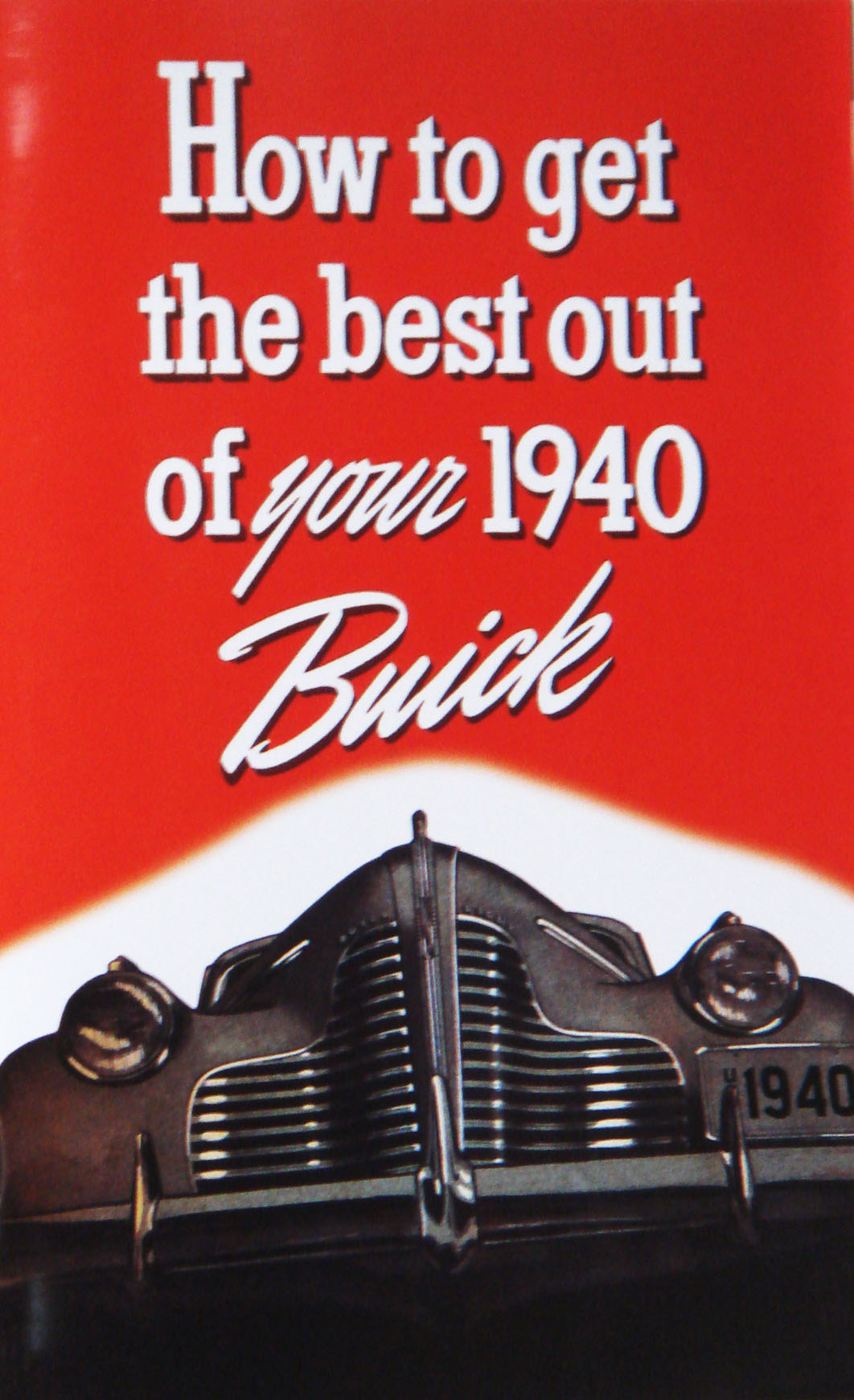 1940 Buick Owners Manual