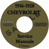 1916-1928 CHEVROLET AUTO REPAIR MANUAL - ALL MODELS