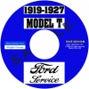 1919, 1920, 1921, 1922, 1923, 1924, 1925, 1926, 1927 FORD MODEL T SERVICE MANUAL