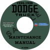 1934, 1935, 1936 DODGE TRUCK REPAIR MANUAL