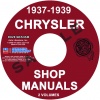 1937, 1938, 1939 CHRYSLER REPAIR MANUAL  ALL MODELS