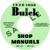 1938-1939 BUICK  REPAIR MANUALS - ALL MODELS