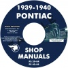 1939-1940 PONTIAC REPAIR MANUAL - ALL MODELS