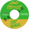 1941 OLDSMOBILE SHOP MANUAL-ALL MODELS