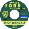 1949, 1950, 1951 FORD REPAIR MANUALS - ALL MODELS