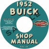 1952 BUICK REPAIR MANUAL- ALL MODELS
