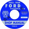 1952, 1953, 1954 FORD REPAIR MANUAL - ALL MODELS