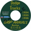 1954, 1955, 1956 DODGE PICKUP & TRUCK REPAIR MANUALS