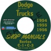 1954, 1955, 1956 DODGE PICKUP & TRUCK REPAIR MANUALS