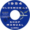 1954 OLDSMOBILE REPAIR MANUAL- ALL MODELS