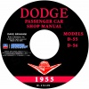 1955 DODGE SERVICE MANUAL - ALL MODELS
