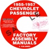1955-1957 CHEVROLET CAR FACTORY ASSEMBLY MANUALS