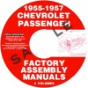 1955-1957 CHEVROLET CAR FACTORY ASSEMBLY MANUALS