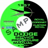 1957 DODGE SERVICE MANUAL - ALL MODELS