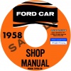 1958 FORD REPAIR MANUAL - ALL MODELS