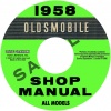 1958 OLDSMOBILE REPAIR MANUAL- ALL MODELS
