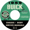 1959 BUICK REPAIR MANUAL & BODY MANUAL - ALL MODELS
