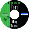 1959 FORD REPAIR MANUAL- ALL MODELS