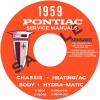 1959 PONTIAC REPAIR MANUALS - ALL MODELS