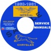 1960-1961 CHRYSLER AND IMPERIAL REPAIR MANUAL  ALL MODELS