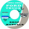 1961-1962-1963 FORD TRUCK REPAIR MANUAL FOR 100-800
