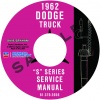 1962 DODGE PICKUP & TRUCK REPAIR MANUAL - ALL MODELS