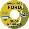 1962-1963 FORD CAR REPAIR MANUAL - ALL MODELS