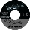 1963 CADILLAC REPAIR MANUAL - ALL MODELS