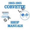 1963, 1964, 1965 CORVETTE REPAIR MANUALS - ALL MODELS