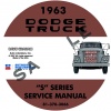 1963 DODGE TRUCK REPAIR MANUAL - ALL MODELS