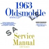 1963 OLDSMOBILE REPAIR MANUAL- ALL MODELS