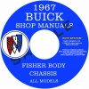 1967 BUICK REPAIR MANUAL & BODY MANUAL - ALL MODELS