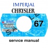 1967 CHRYSLER AND IMPERIAL REPAIR MANUAL – ALL MODELS