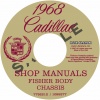 1968 CADILLAC REPAIR MANUAL & BODY MANUAL - ALL MODELS