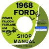 1968 REPAIR MANUAL MUSTANG / FAIRLANE / FALCON / FAIRLANE / MONTEGO / COUGAR