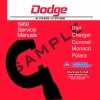 1969 DODGE SERVICE MANUALS - ALL MODELS
