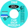 1969 FORD LINCOLN MERCURY CAR REPAIR MANUALS – ALL MODELS