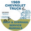 1969 CHEVROLET PICKUP & TRUCK REPAIR MANUAL & OVERHAUL MANUAL