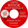 1970 BUICK REPAIR MANUAL & BODY MANUAL - ALL MODELS