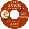 1971 BUICK REPAIR MANUAL & BODY MANUAL - ALL MODELS