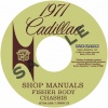 1971 CADILLAC REPAIR MANUAL & BODY MANUAL - ALL MODELS