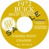 1972 BUICK REPAIR MANUAL & BODY MANUAL- ALL MODELS