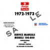 1972-1973 DODGE 100-800 TRUCK REPAIR MANUALS - ALL MODELS