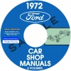 1972 FORD. LINCOLN, MERCURY REPAIR MANUALS  ALL MODELS