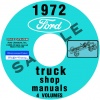 1972 FORD TRUCK REPAIR MANUALS 5 VOLUME SET