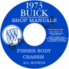 1973 BUICK REPAIR MANUAL & BODY MANUAL - ALL MODELS