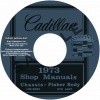 1973 CADILLAC REPAIR MANUAL & BODY MANUAL - ALL MODELS