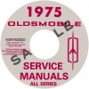 1975 OLDSMOBILE REPAIR MANUAL & BODY MANUAL - ALL MODELS