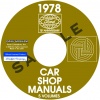 1978 FORD, LINCOLN AND MERCURY REPAIR MANUALS