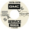 1978-1979 GMC 1500-3500 REPAIR MANUAL